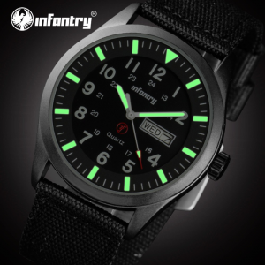 INFANTRY Mens Quartz Wrist Watch - Forces Discount Offers